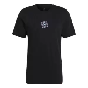 adidas 5.10 Logo T Shirt Mens - Black