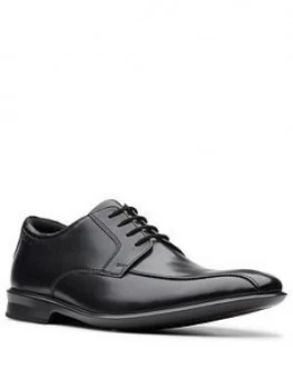 Clarks Bensley Run Lace Up Shoe - Black, Size 12, Men
