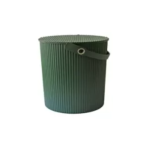 Omnioutil Storage Bucket & Lid Mini Dark Green