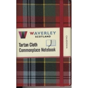 Caledonia: Waverley Genuine Tartan Cloth Commonplace Notebook (9cm x 14cm) : 17