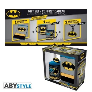 DC Comics - Mug 320ml + Keyring + Notebook Batman Gift Box