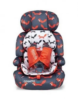 Cosatto Zoomi Group 123 Car Seat - Charcoal Mister Fox, Multi
