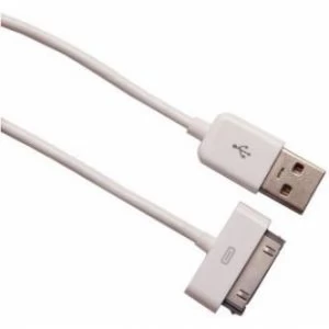 Urban Factory Cable USB to 30pin MFI certified - White 1m