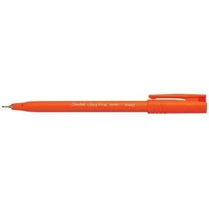 Pentel S570 B Plastic Tipped Ultra Fineliner Pen Red Pack of 12