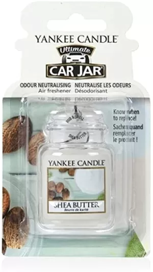 Shea Butter (Pack Of 6) Yankee Candle Ultimate Car Jar Air Freshener