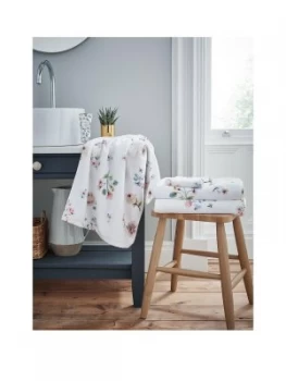 Cath Kidston Scattered Pressed Flowers Hand Towel
