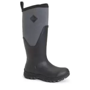 Muck Boots Womens/Ladies Arctic Sport Tall Pill On Wellie Boots (3 UK) (Black/Grey)