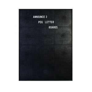 Announce Peg Letter Board 463x615mm 1ECON-3VCEC-KIT692