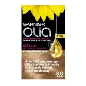 Garnier Olia 8.0 Blonde Permanent Hair Dye