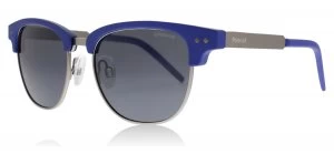 Polaroid Junior PLD8023/S Sunglasses Matte Blue RCT Polariserade 47mm
