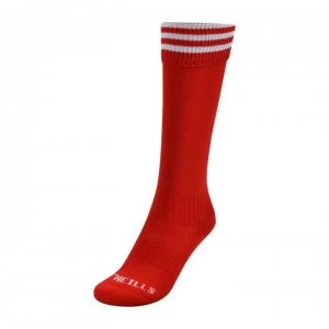 ONeills Football Socks Junior - Red/White