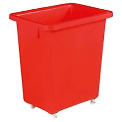 Slingsby 580X410X700mm Red Mobile Nesting Container 328222
