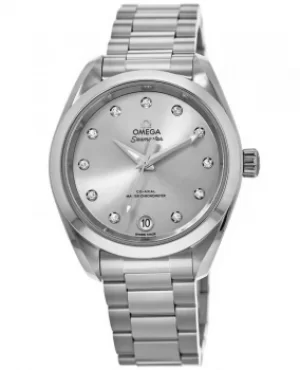 Omega Seamaster Aqua Terra 150m Master Co-Axial Chronometer 34 MM Stainless Steel Womens Watch 220.10.34.20.60.001 220.10.34.20.60.001