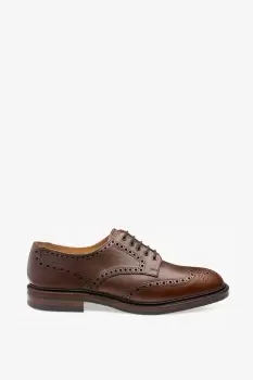 'Chester' Waxy Leather Brogue Shoes