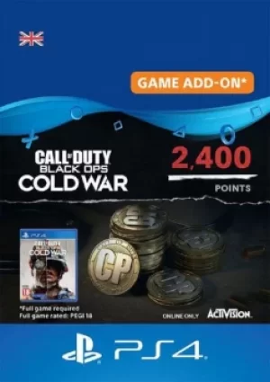 Call of Duty Black Ops Cold War 2400 Points PS4