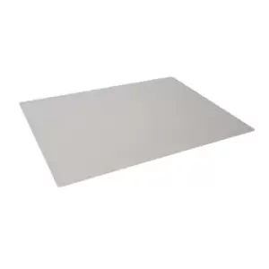 Durable Desk Mat PP with Contoured Edges 650x500mm Grey, Pack of 1