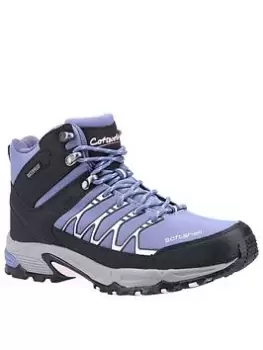 Cotswold Abbeydale Mid Walking Boots, Blue, Size 6, Women