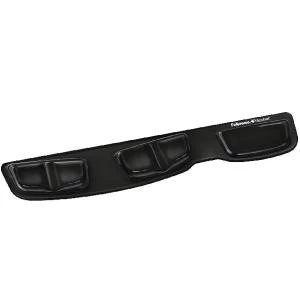 Fellowes Crystal Keyboard Palm Support Black 9183201