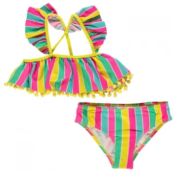 Crafted Swimsuit Infant Girls - RainBow Frill