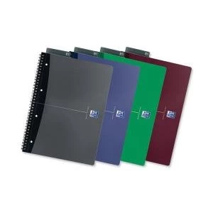 Oxford Office Nbk Wirebound Soft Cover 90gsm Smart Ruled 180pp A4