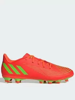 adidas Predator 20.4 Firm Ground Football Boots - Red, Size 7.5, Men