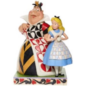 Disney Alice and the Queen Of Hearts Figure