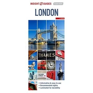 Insight Flexi Map London, London Travel Map Sheet map 2017