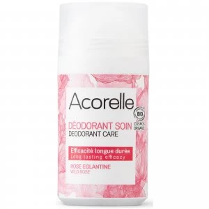 Acorelle Wild Rose Roll On Care Deodorant 50ml