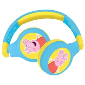Peppa Pig Bluetooth & Wired Foldable Headphones