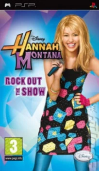 Hannah Montana Rock Out the Show PSP Game