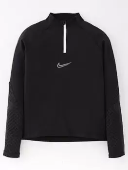 Boys, Nike Junior Strike Drill Top, Black, Size S