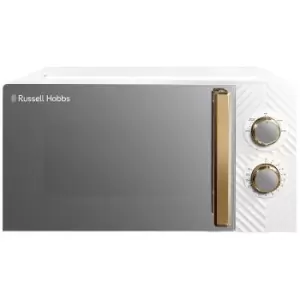 Russell Hobbs 17L, Manual Groove Microwave in White - RHMM723