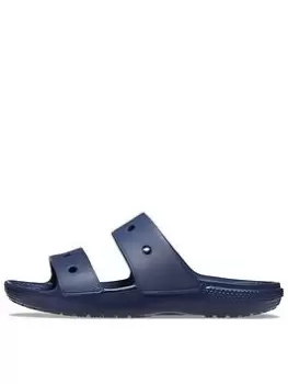 Crocs Classic Sandal Kids Slider, Navy, Size 12 Younger