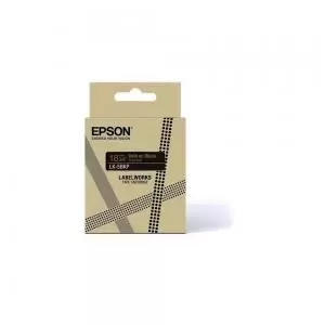 Epson LK-5BKP Gold on Metallic Black Tape Cartridge 18mm - C53S672095
