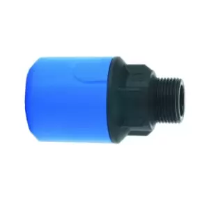 JG Speedfit Blue MDPE Male Adaptor 20mm x 1/2" BSP - UG101B