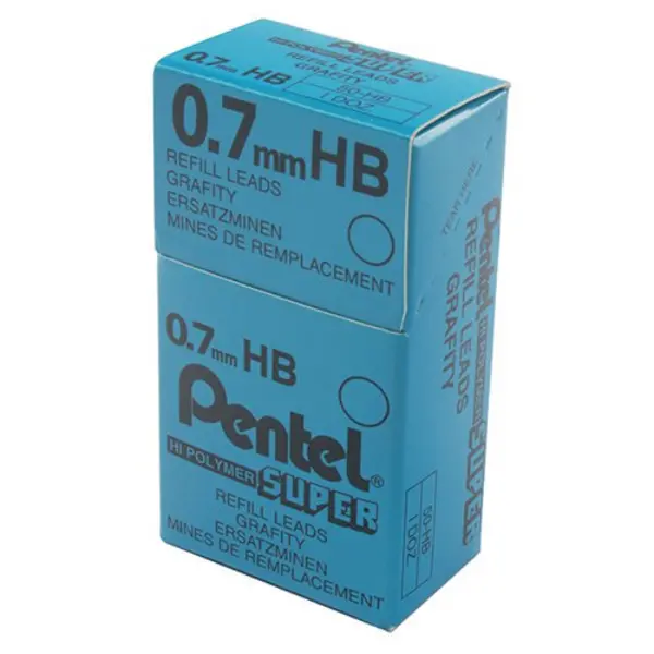 Pentel Pentel 0.7mm HB Mechanical Pencil Lead (Pack of 144) 50-HB 50-HB
