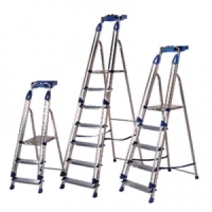 Slingsby Blue Seal Ladder 6 Tread Aluminium 311496