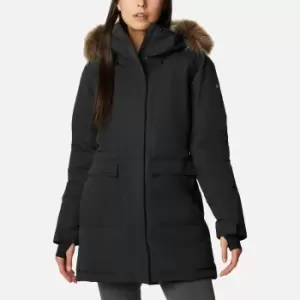 Columbia Womens Little Si Insulated Parka Coat - Black - L