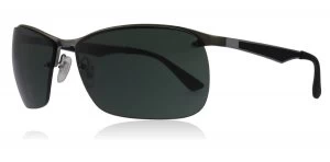 Ray-Ban 3550 Sunglasses Matte Gunmetal 029-71 64mm
