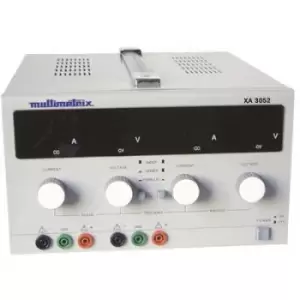 Multimetrix XA 3052 Bench PSU (adjustable voltage) 0 - 30 V 0 mA - 5 A No. of outputs 2 x