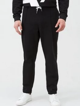 Armani Exchange Patch Logo Jogging Pants Black Size L Men
