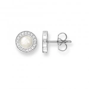 Earrings Thomas Sabo H1861-030-14 Earrings Classic Nails PavaWhite Silver Crystal Woman