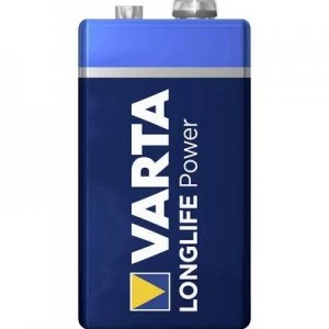 Varta Longlife Power 6LR61 9 V / PP3 battery Alkali-manganese 580 mAh 9 V