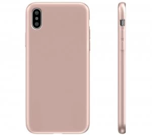 BEHELLO iPhone XS Max Silicone Case - Pink