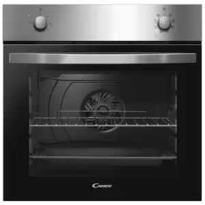 Candy FIDCX600 Built In Electric Single Oven in Stainless Steel 65L A Rated