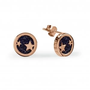 Radley 18ct Rose Gold Plated Celestial Blue Earrings