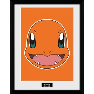 Pokemon Charmander Face Collector Print