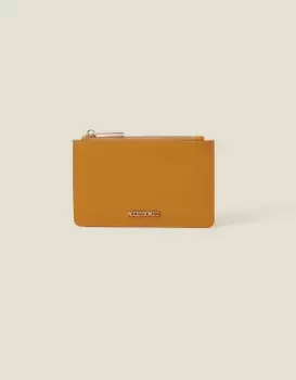 Accessorize Womens Classic Card Holder Yellow