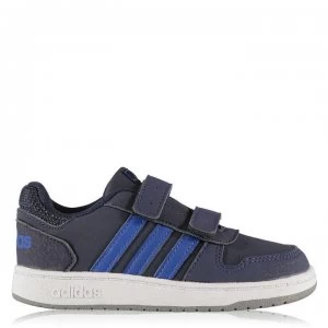 adidas adidas Hoops Infants Trainers - Navy/Blue/Wht