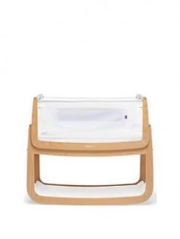 Snuz Snuzpod 4 Bedside Crib With Mattress - Natural